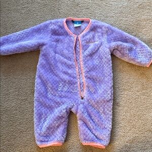 Columbia Purple and Orange Kids Footie